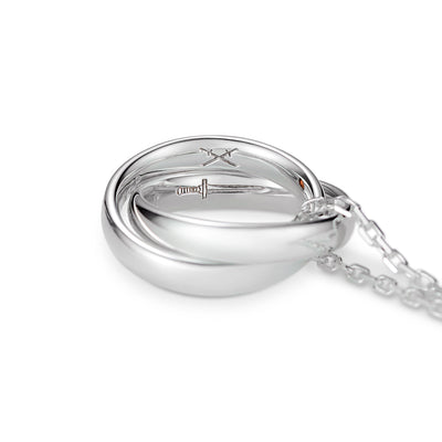 Tales of Symphonia - Lloyd & Kratos Double Ring Silver Necklace [Pre-Order Jul 2026]
