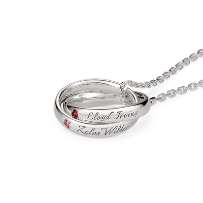 Tales of Symphonia - Lloyd & Zelos Double Ring Silver Necklace [Pre-Order Jul 2026]