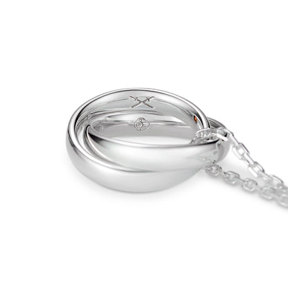 Tales of Symphonia - Lloyd & Zelos Double Ring Silver Necklace [Pre-Order Jul 2026]