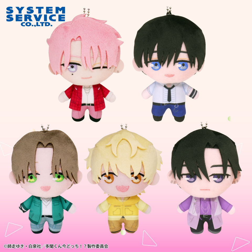 Tamon’s B‑Side - FACE Group Plush (5 Types) [Pre-Order Aug 2026]