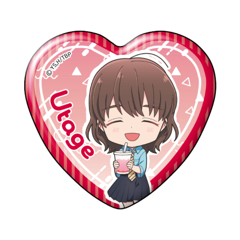 Tamon's B‑Side - Trading Heart Can Badge Complete Set of 7 Types