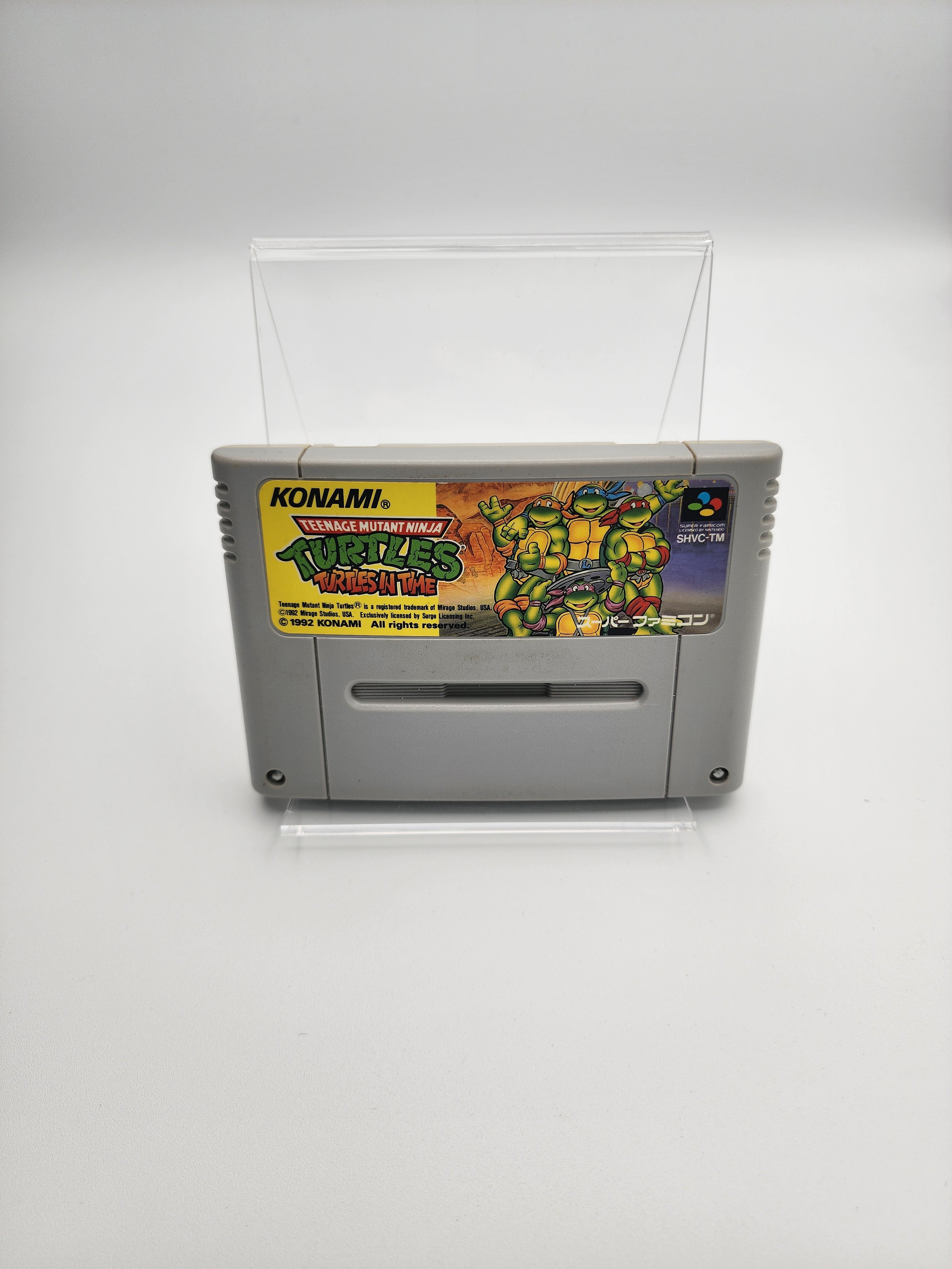 [USED JAPAN] Teenage Mutant Ninja Turtles - Turtles in Time Super Famicom