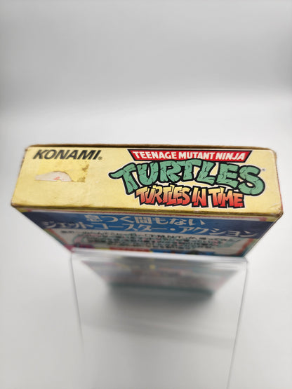 [USED JAPAN] Teenage Mutant Ninja Turtles - Turtles in Time Super Famicom