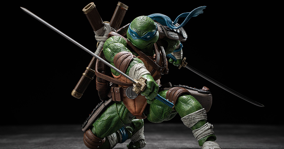 Teenage Mutant Ninja Turtles 1/9 Scale Action Figure Deluxe Edition - Leonardo [Pre-Order Sep 2026]