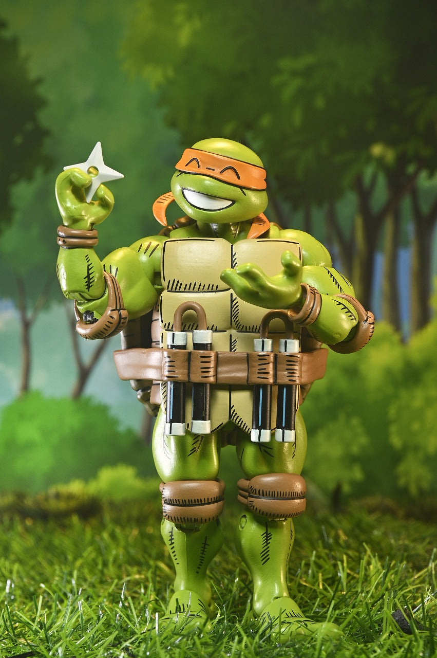 Teenage Mutant Ninja Turtles x Rabbit Bodyguard Mamegyorai Exclusive - Michelangelo [Pre-Order Nov 2026]
