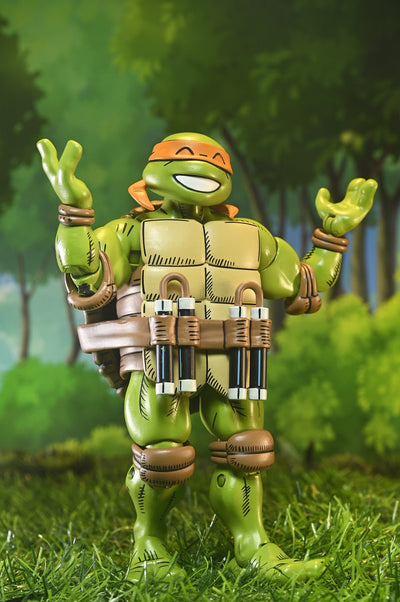 Teenage Mutant Ninja Turtles x Rabbit Bodyguard Mamegyorai Exclusive - Michelangelo [Pre-Order Nov 2026]