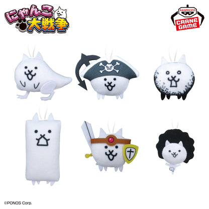 The Battle Cats Plush Charm - Vol. 3 Complete Set Of 6 Types [Pre-Order Jul 2026]
