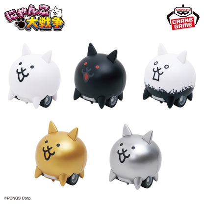 The Battle Cats Pullback Car - Complete Set Of 5 Types [Pre-Order Jun 2026]