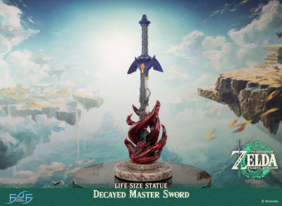 The Legend of Zelda: Tears of the Kingdom 1/1 Life Size Statue - Decayed Master Sword [Pre-Order Mar 2027]