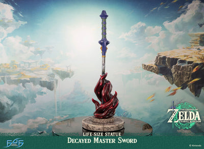 The Legend of Zelda: Tears of the Kingdom 1/1 Life Size Statue - Decayed Master Sword [Pre-Order Mar 2027]