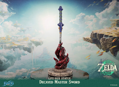 The Legend of Zelda: Tears of the Kingdom 1/1 Life Size Statue - Decayed Master Sword [Pre-Order Mar 2027]
