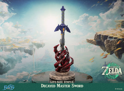 The Legend of Zelda: Tears of the Kingdom 1/1 Life Size Statue - Decayed Master Sword [Pre-Order Mar 2027]