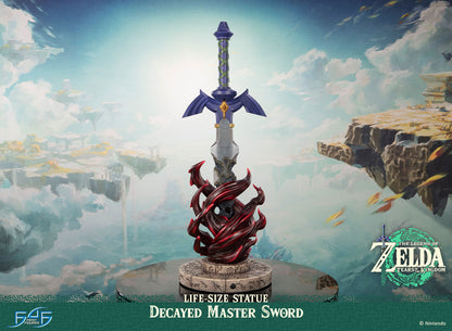 The Legend of Zelda: Tears of the Kingdom 1/1 Life Size Statue - Decayed Master Sword [Pre-Order Mar 2027]