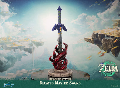 The Legend of Zelda: Tears of the Kingdom 1/1 Life Size Statue - Decayed Master Sword [Pre-Order Mar 2027]