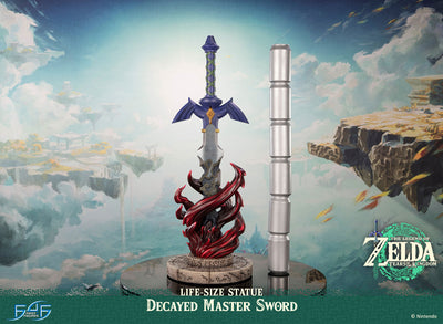 The Legend of Zelda: Tears of the Kingdom 1/1 Life Size Statue - Decayed Master Sword [Pre-Order Mar 2027]