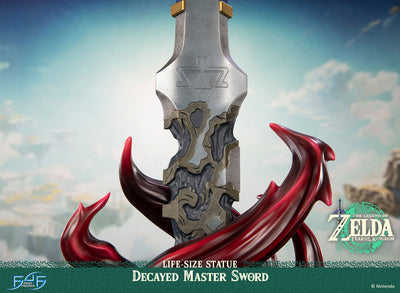 The Legend of Zelda: Tears of the Kingdom 1/1 Life Size Statue - Decayed Master Sword [Pre-Order Mar 2027]