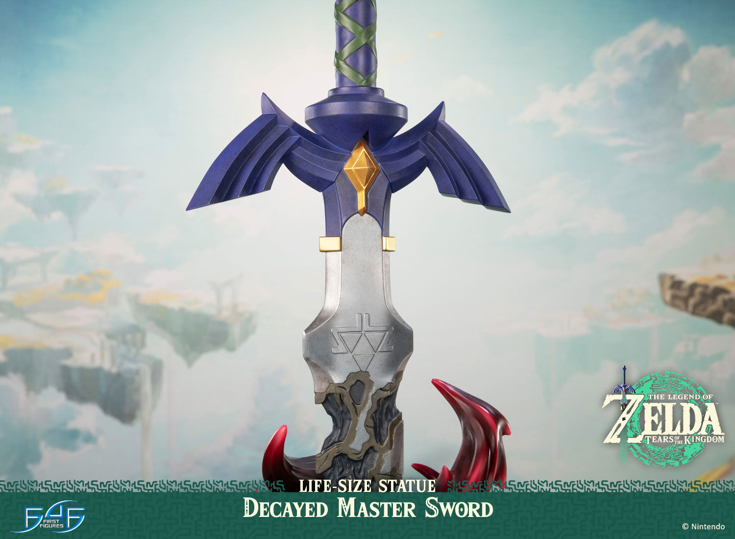 The Legend of Zelda: Tears of the Kingdom 1/1 Life Size Statue - Decayed Master Sword [Pre-Order Mar 2027]