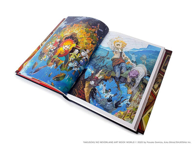 The Promised Neverland Artbook - the Promised Neverland Art Book World