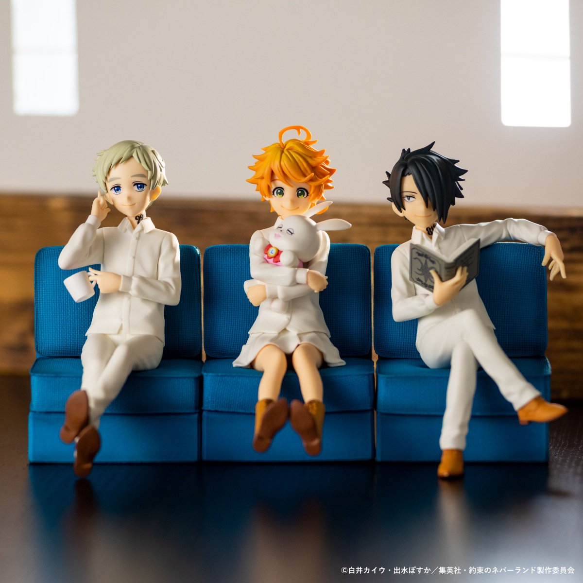 The Promised Neverland Premium Figure - Emma Norman Ray Special Set Complete Set of 3 Types
