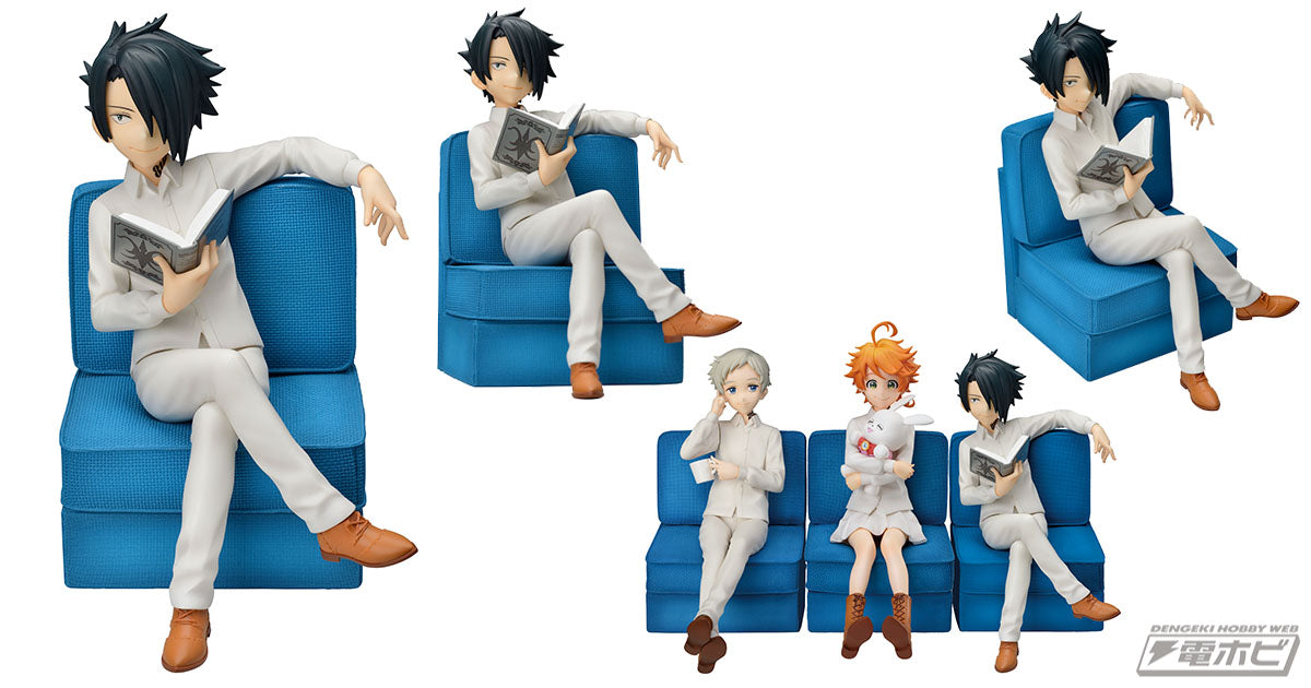 The Promised Neverland Premium Figure - Emma Norman Ray Special Set Complete Set of 3 Types