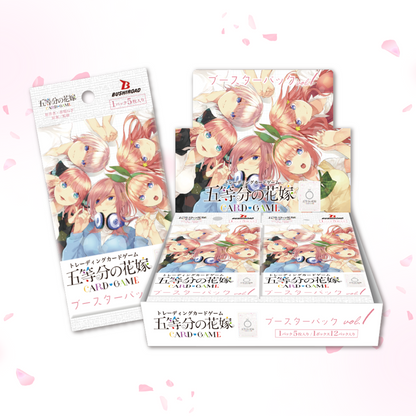 The Quintessential Quintuplets Card Game vol.1 BOX