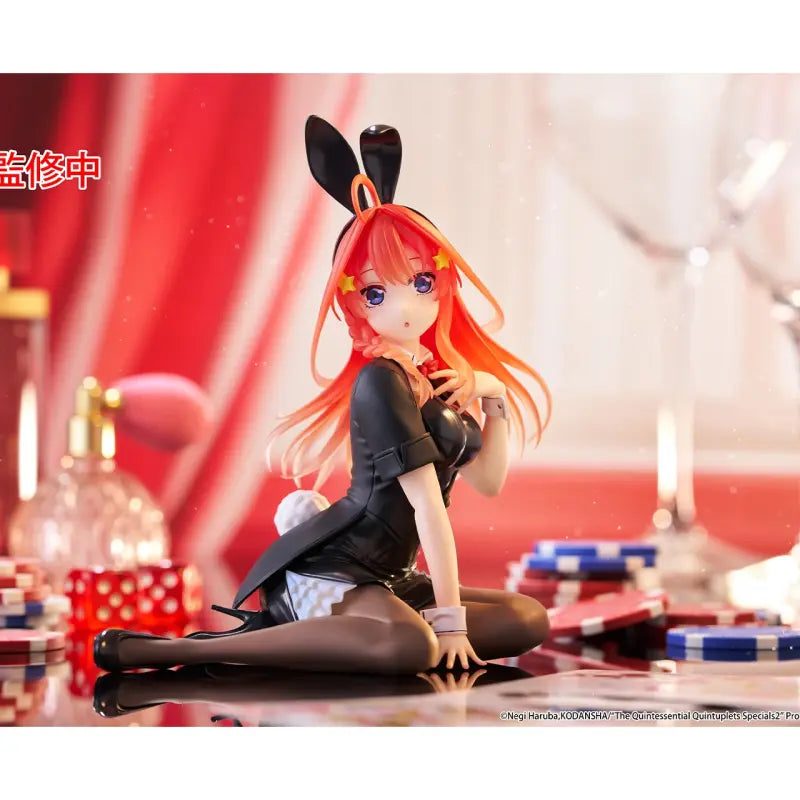 The Quintessential Quintuplets Desktop Cute Figure - Itsuki Nakano Bunny Ver.