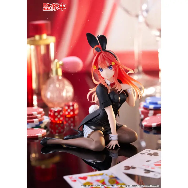 The Quintessential Quintuplets Desktop Cute Figure - Itsuki Nakano Bunny Ver.
