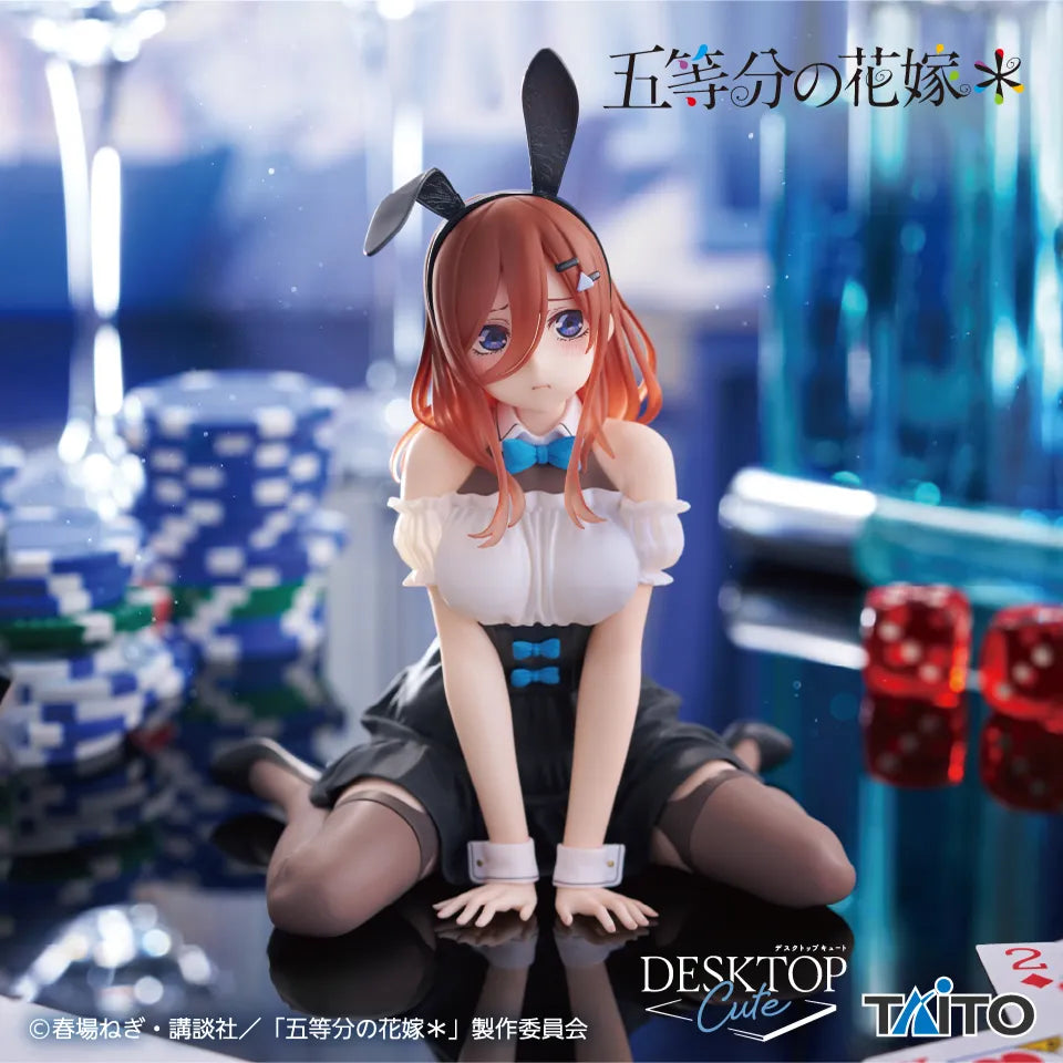 The Quintessential Quintuplets Desktop Cute Figure - Miku Nakano Bunny Ver.