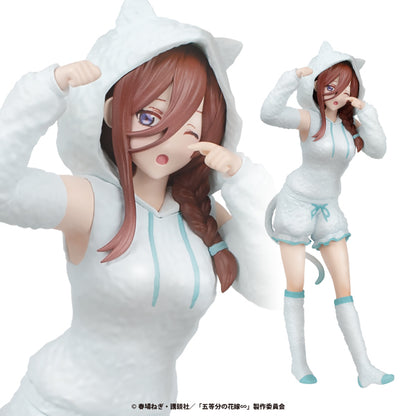 The Quintessential Quintuplets Fascinity Figure -Miku Cat Ears Hoodie Ver.