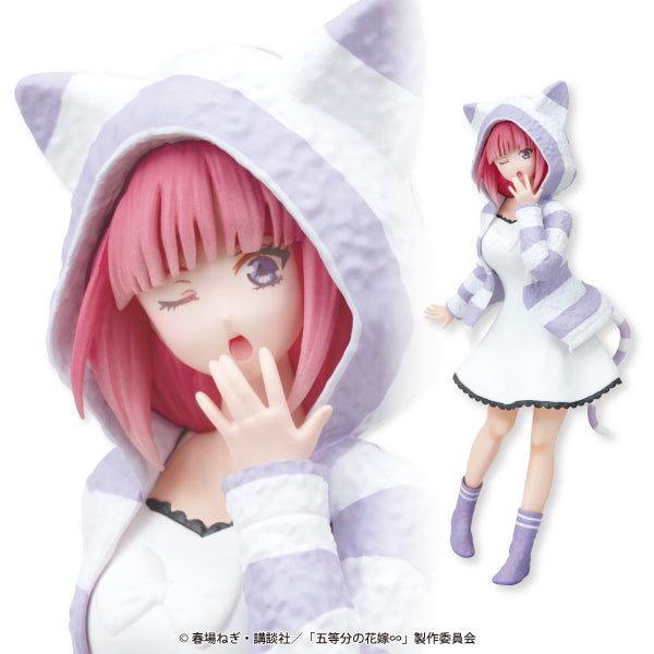 THE QUINTESSENTIAL QUINTUPLETS FASCINITY FIGURE - NINO CAT EARS HOODIE