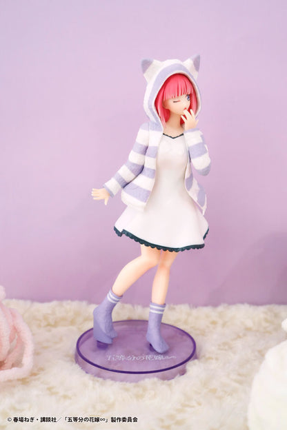 THE QUINTESSENTIAL QUINTUPLETS FASCINITY FIGURE - NINO CAT EARS HOODIE