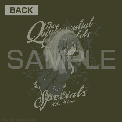 The Quintessential Quintuplets Zip Hoodie - Miku Nakano Moss Version