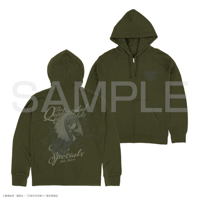 The Quintessential Quintuplets Zip Hoodie - Miku Nakano Moss Version