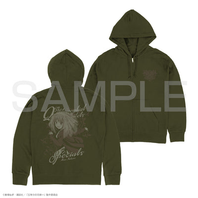 The Quintessential Quintuplets Zip Hoodie - Nino Nakano Moss Version