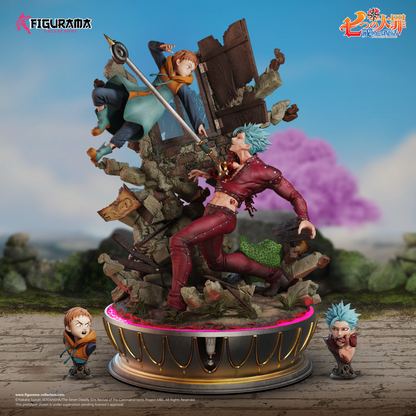 The Seven Deadly Sins 1/6 Scale Statue - Ban VS King [Pre-Order Jul 2026]
