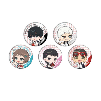 The Summer Hikaru Died - Can Badge 02 Mini Character Illustration Complete Set of 5 Types [Pre-Order May 2026]