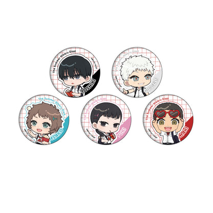 The Summer Hikaru Died - Can Badge 02 Mini Character Illustration Complete Set of 5 Types [Pre-Order May 2026]