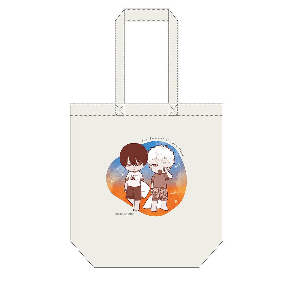 The Summer Hikaru Died - Mini Character Tote Bag Yoshiki & Hikaru Good Night Ver. [Pre-Order Aug 2026]