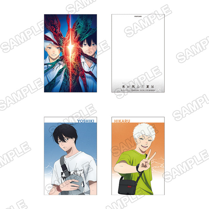 The Summer Hikaru Died Art Exhibition - Event Visual Postcards Complete Set of 3 Types [Pre-Order Nov 2025]