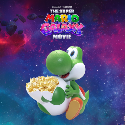 The Super Mario Galaxy Movie Pop-corn Box - Yoshi [Release Apr 24, 2026]