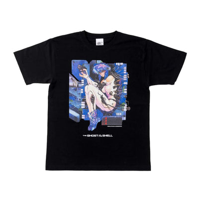 The World of Masamune Shirow Exhibition Ghost in The Shell and The Path of Creativity - Black T-Shirt L Size