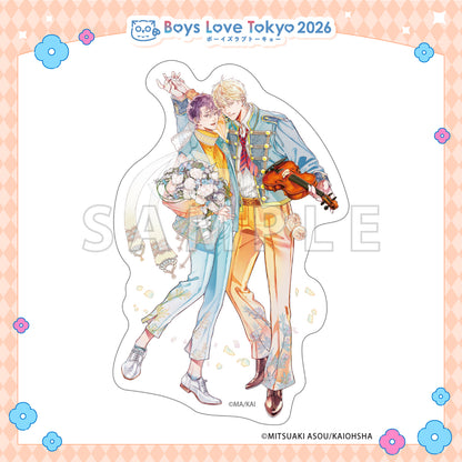 The Farthest Love in the World - Boys Love Tokyo 2026 Die-Cut Stickers [Pre-Order Late June 2026]