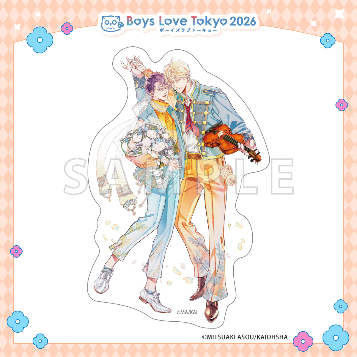The Farthest Love in the World - Boys Love Tokyo 2026 Die-Cut Stickers [Pre-Order Late June 2026]