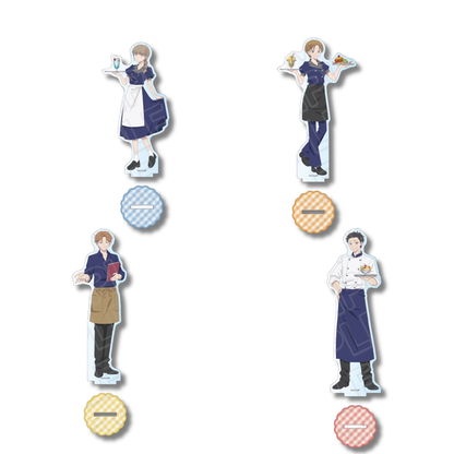 The Ramparts of Ice Cafe Event- Acrylic Figure Cafe Ver. (4 Types) [Pre-Order Oct 2026]