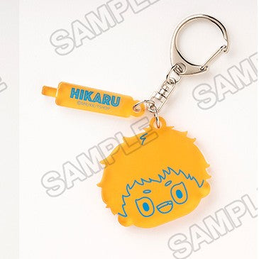 The Summer Hikaru Died Art Exhibition - Chibi Character Face Acrylic Keychain (2 Types) [Pre-Order Nov 2025]