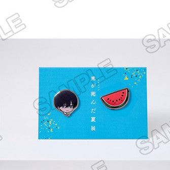 The Summer Hikaru Died Art Exhibition - Set of 2 pins (4 types in total) [Pre-Order Nov 2025]