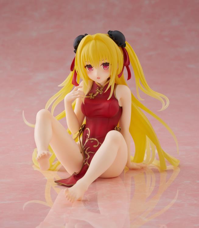 To Love Ru Darkness Desktop Cute Figure - Golden Darkness Chinese Dress Ver.