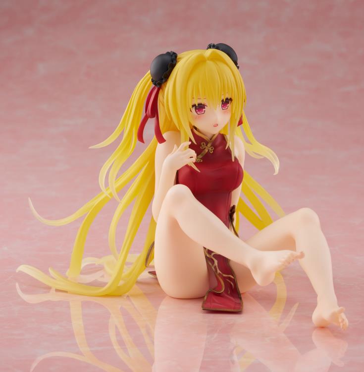 To Love Ru Darkness Desktop Cute Figure - Golden Darkness Chinese Dress Ver.