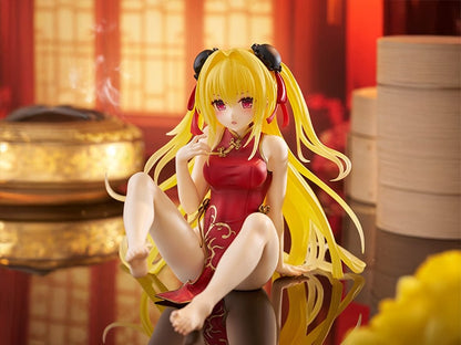 To Love Ru Darkness Desktop Cute Figure - Golden Darkness Chinese Dress Ver.