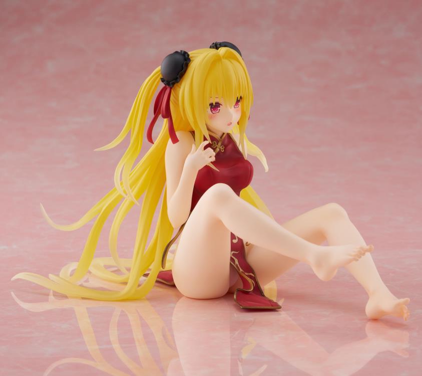 To Love Ru Darkness Desktop Cute Figure - Golden Darkness Chinese Dress Ver.